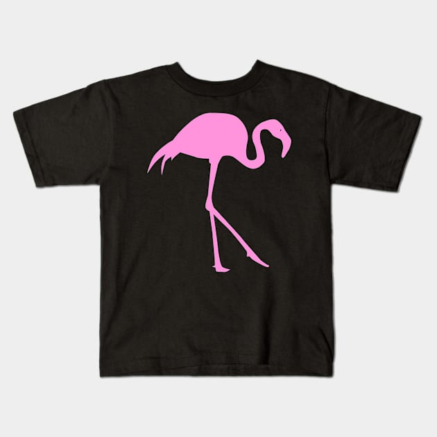 Flamingo Kids T-Shirt by Oolong